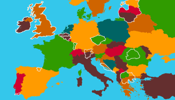 Regionen Europas Lernspiele